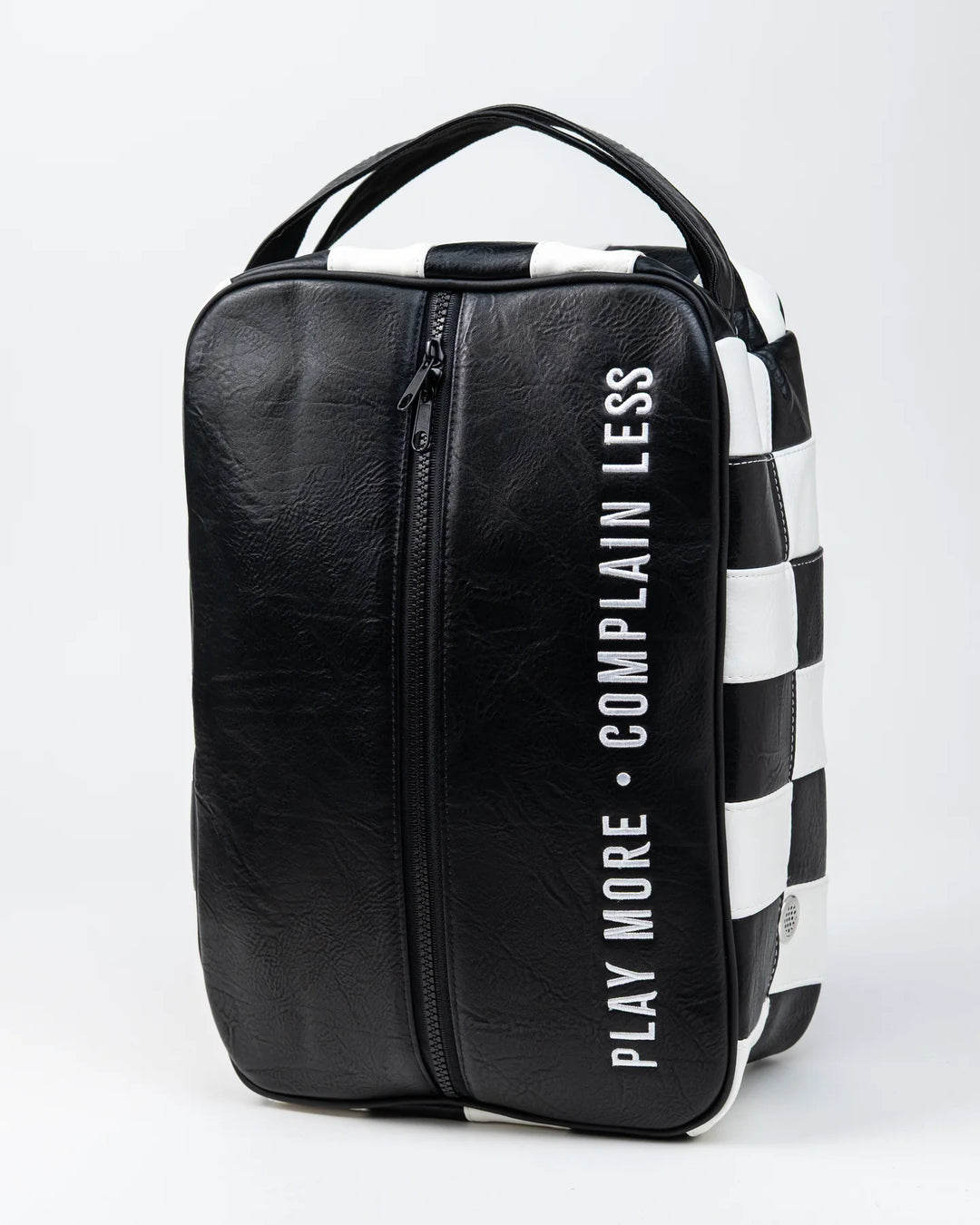 Shocker Skull Check Shoe Bag 075364856-BLACK