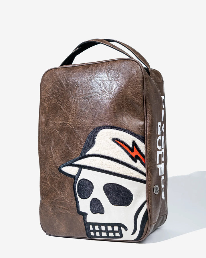 Skull Caddie Shoe Bag 075362842-BROWN