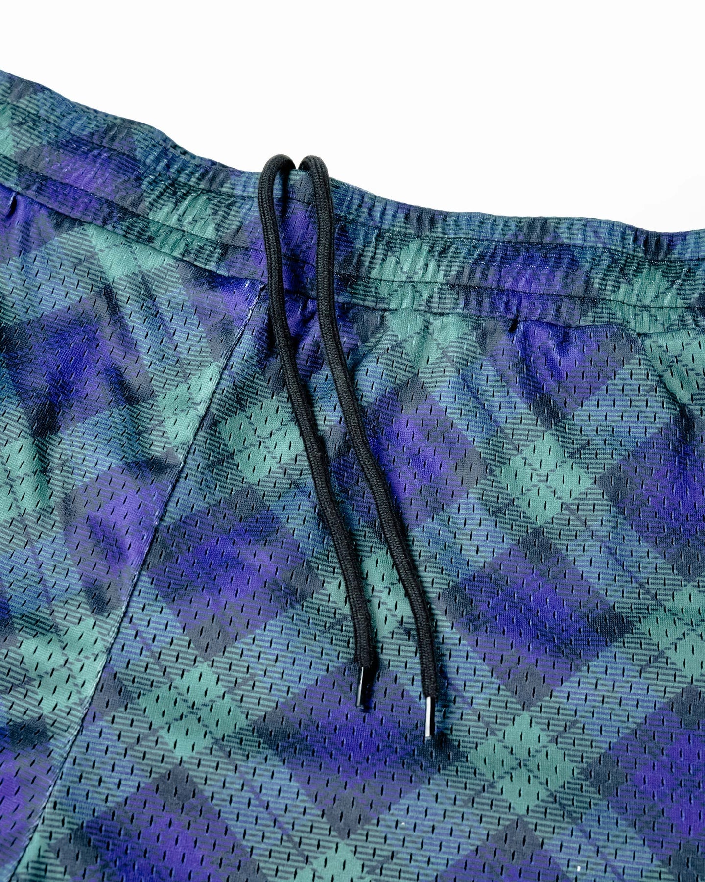 Johnnie Walker Mesh Tartan Short 763532400-BLUE/GREEN