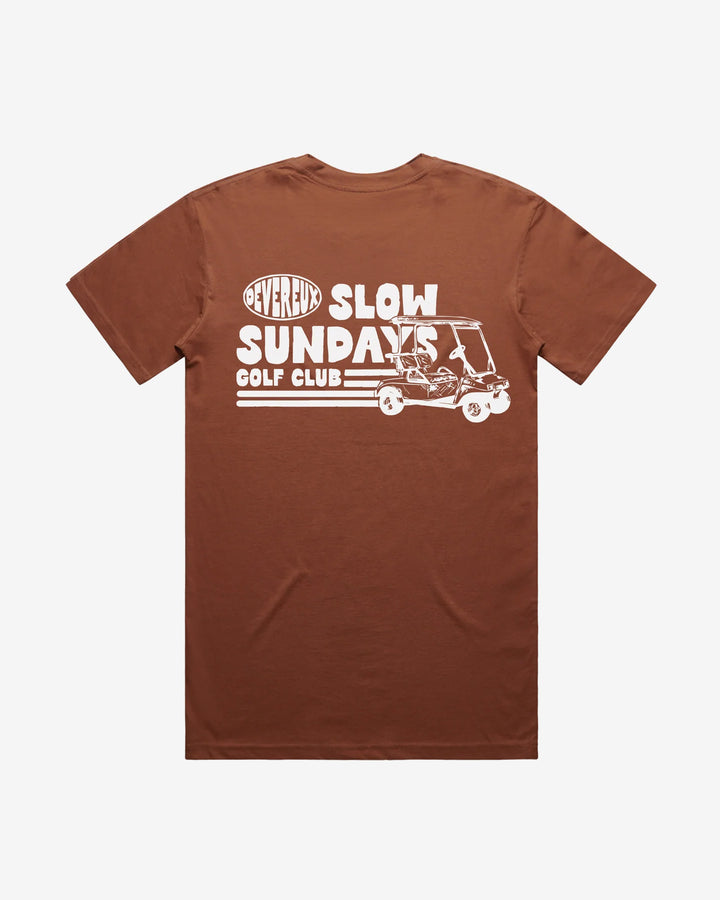Slow Sunday Tee 075352008-CLAY