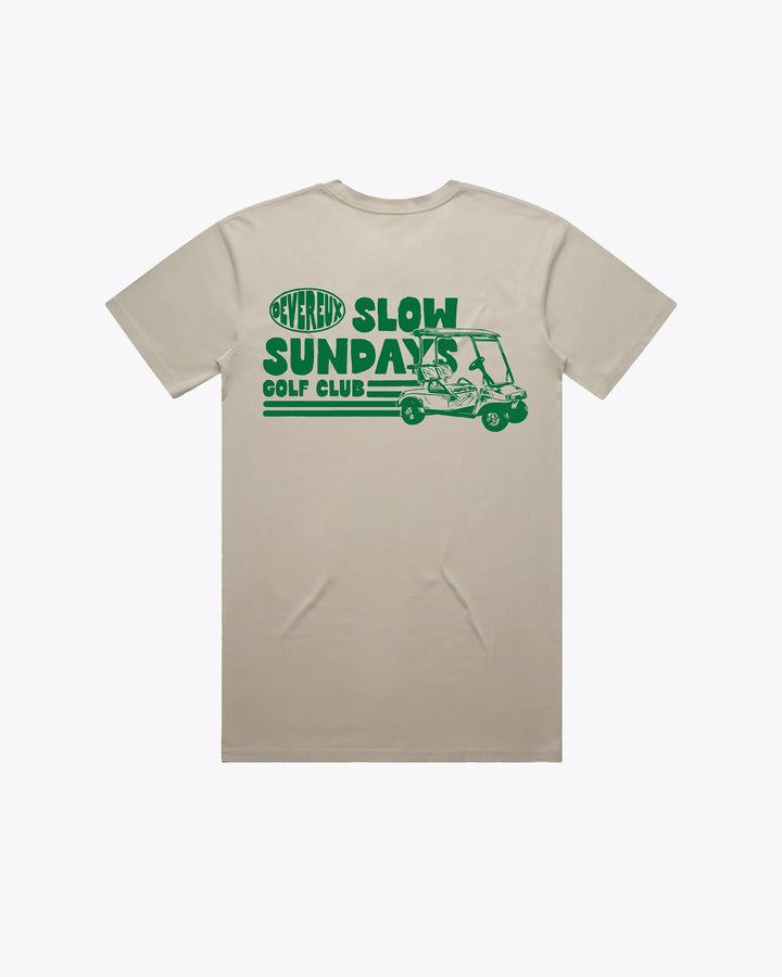 Slow Sunday Tee 075352008-BONE
