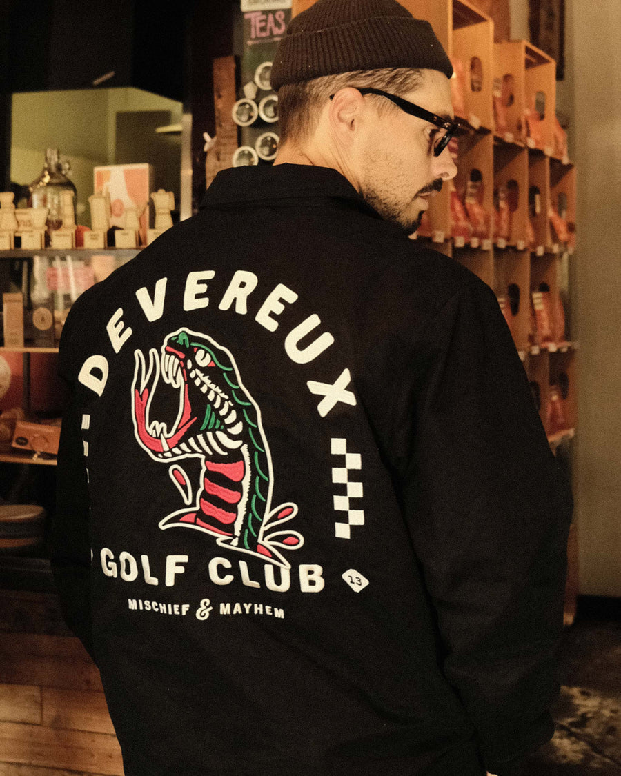 Snake Bite Coaches Jacket 763532106-BLACK