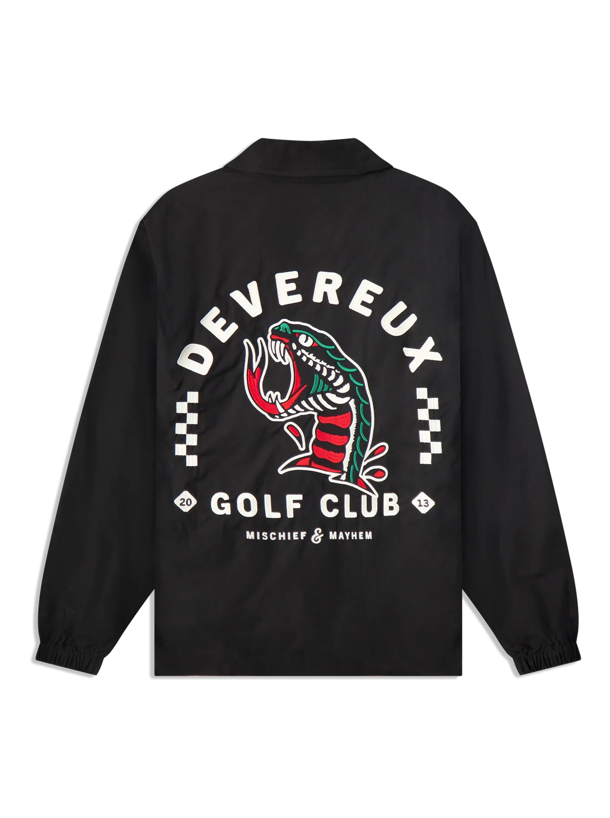 Snake Bite Coaches Jacket 763532106-BLACK