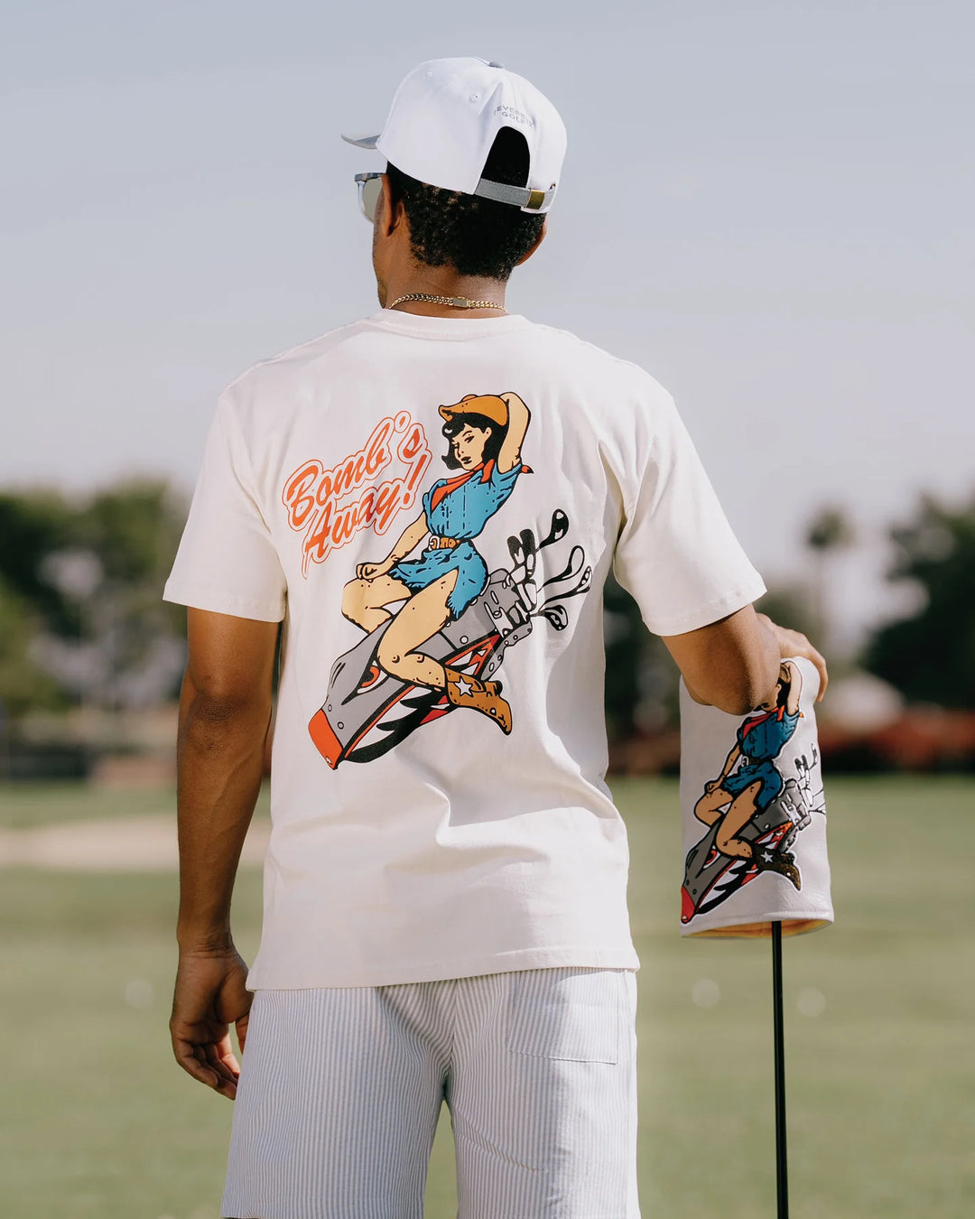 Bomber Girl Tee 075352012-ECRU