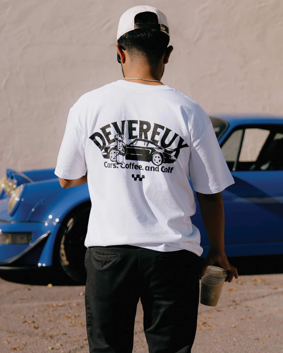 Cars, Coffee and Golf Tee 075354001-WHITE