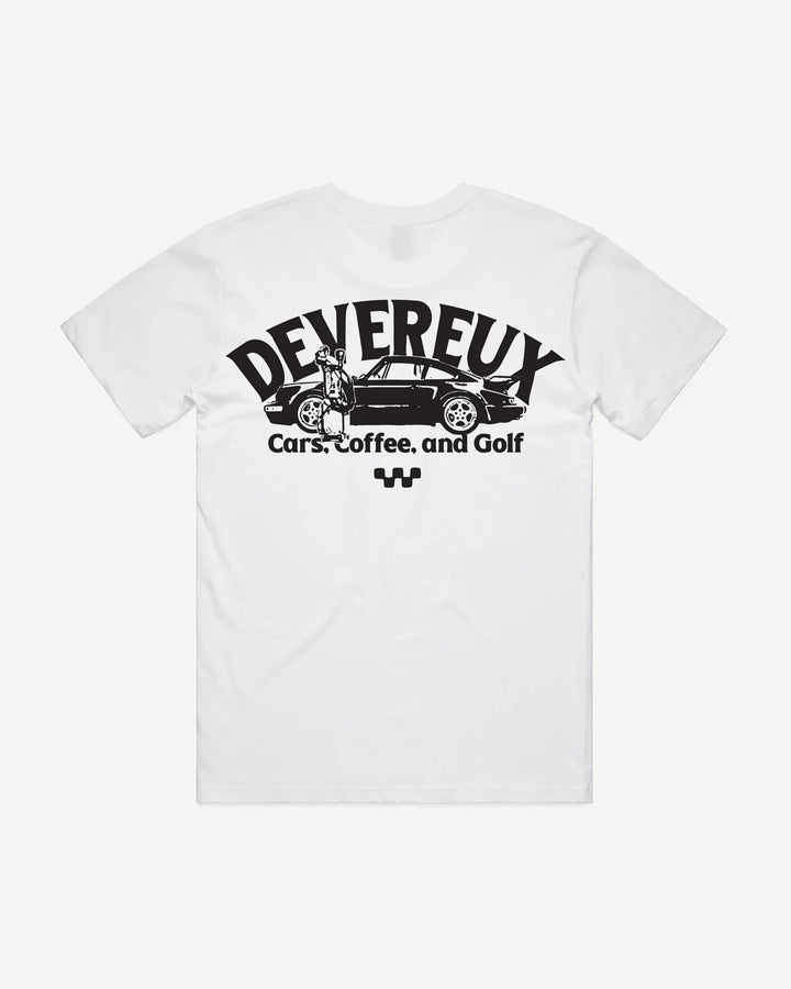 Cars, Coffee and Golf Tee 075354001-WHITE