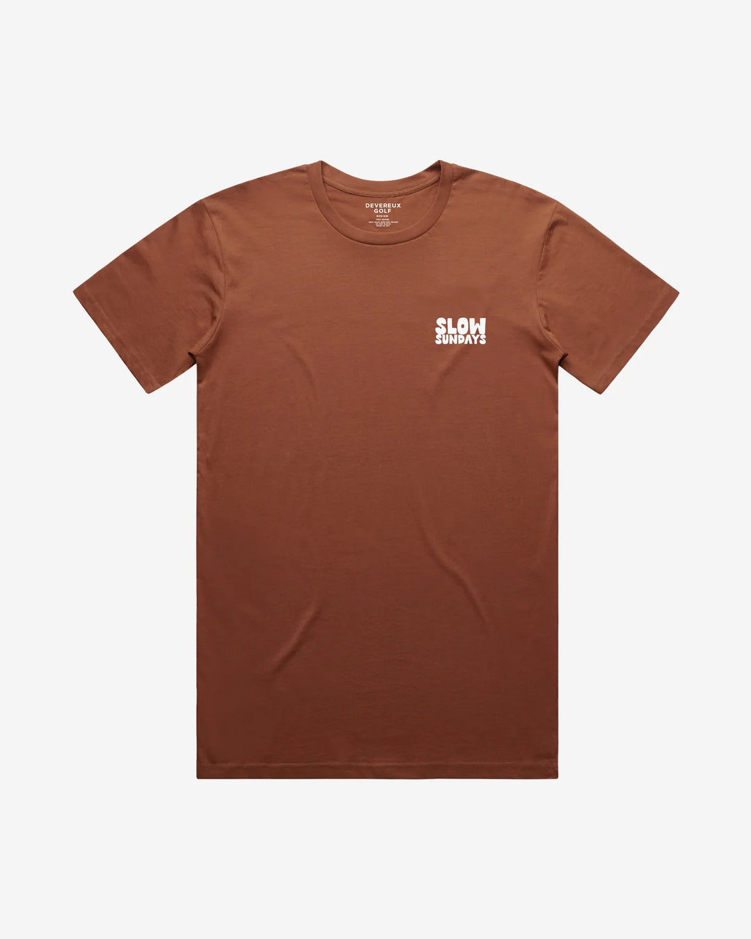 Slow Sunday Tee 075352008-CLAY