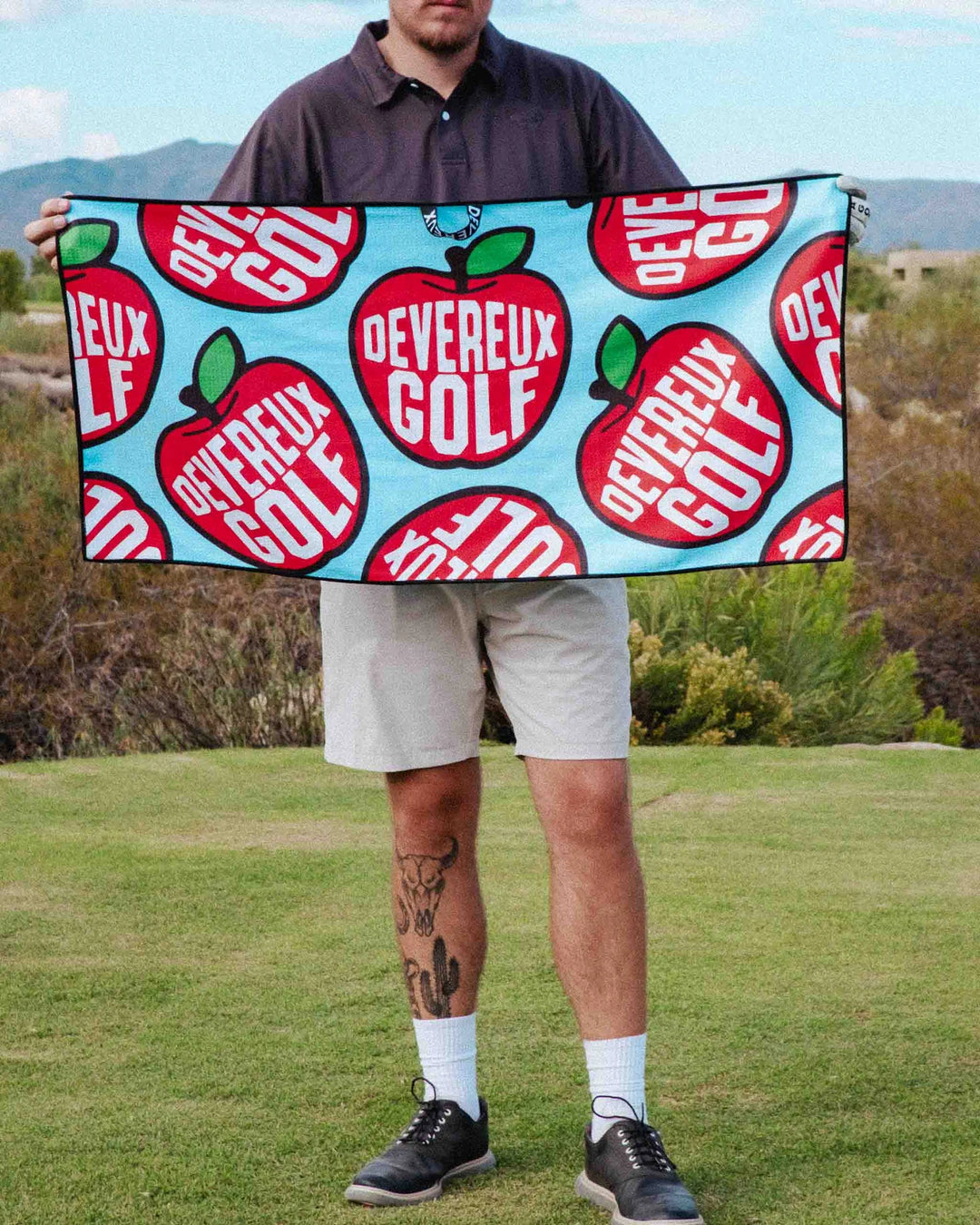Big Apple Golf Towel 075362808-POWDER BLUE – DEVEREUX JAPAN Big Apple Golf Towel 075362808-POWDER BLUE – DEVEREUX JAPAN