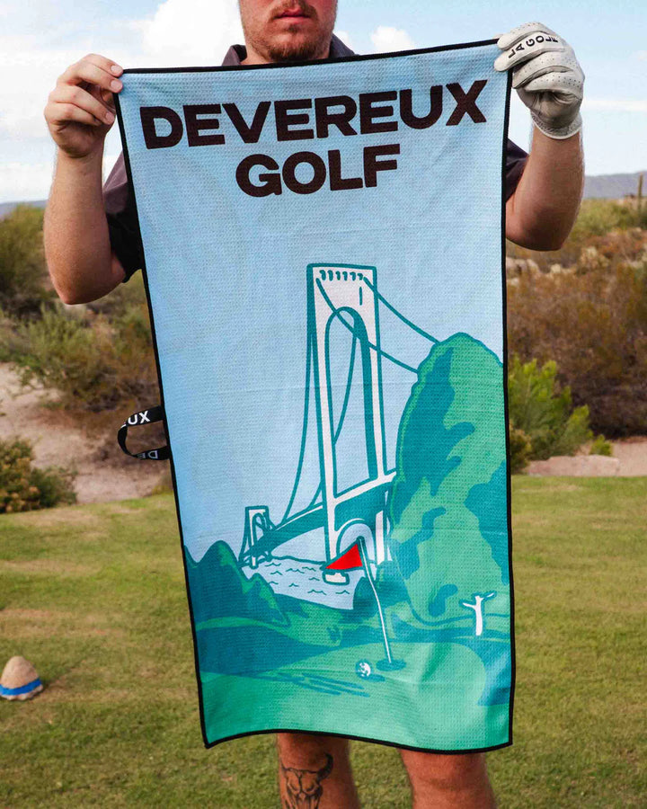 Big Apple Golf Towel 075362808-POWDER BLUE