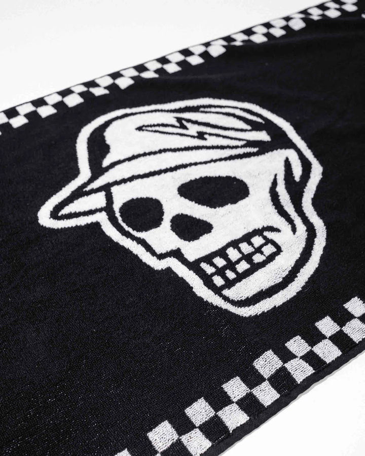 Skull Caddie Towel 075362843-BLACK