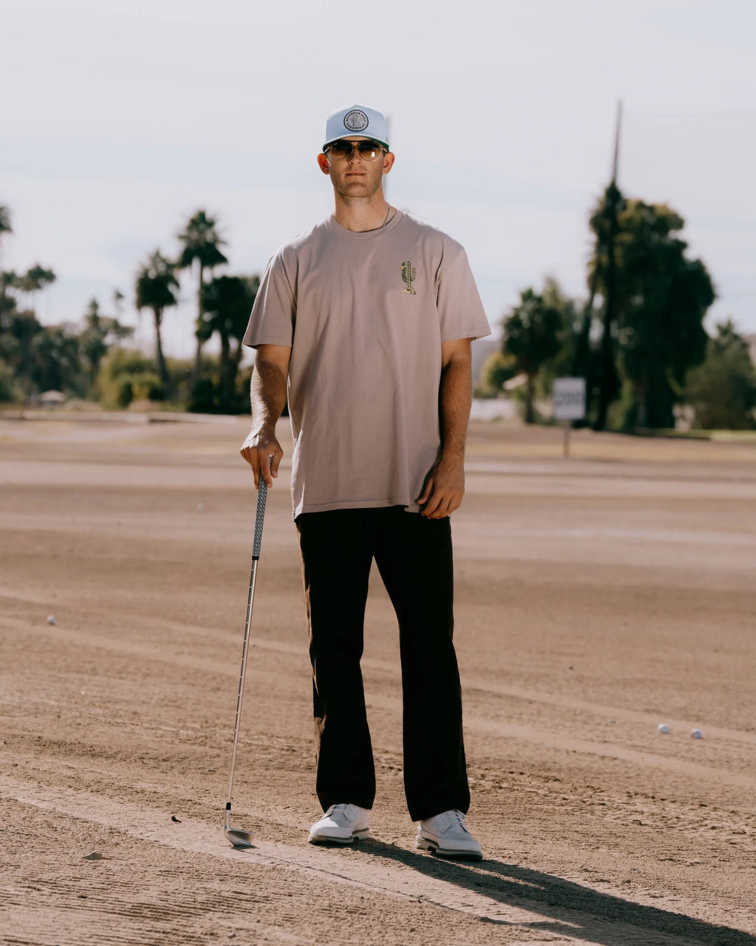 Los Gigantes Tee 075352004-MUSHROOM