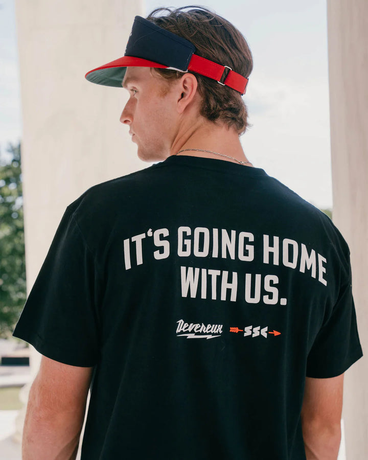 Sugarloaf x Devereux Coming Home Tee 075362010-NAVY