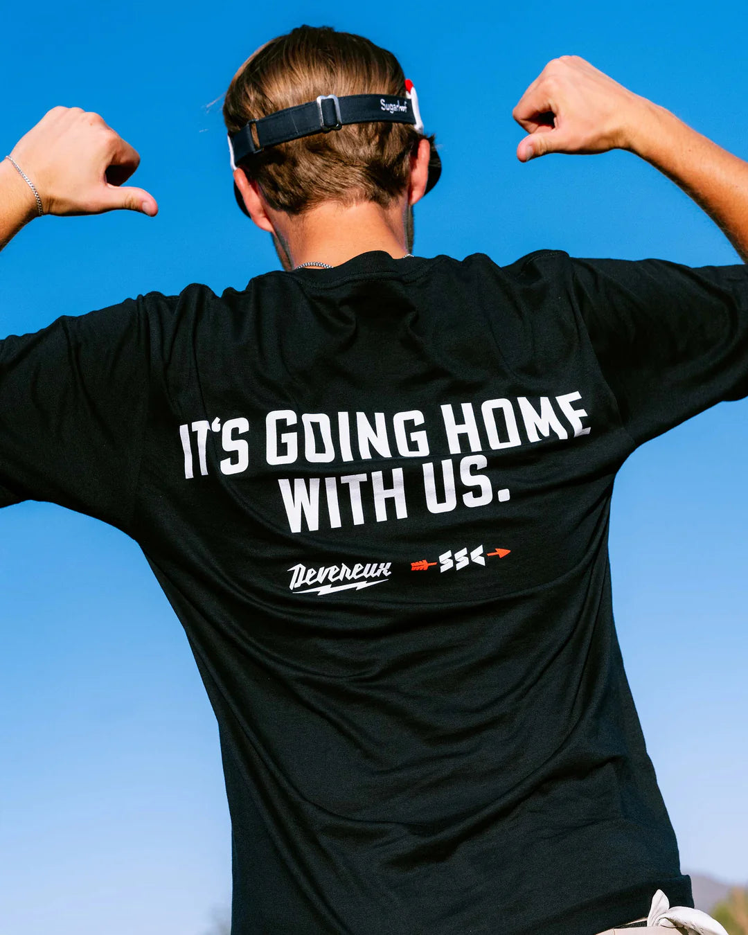 Sugarloaf x Devereux Coming Home Tee 075362010-NAVY