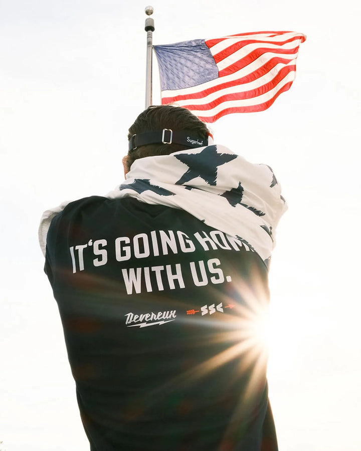 Sugarloaf x Devereux Coming Home Tee 075362010-NAVY