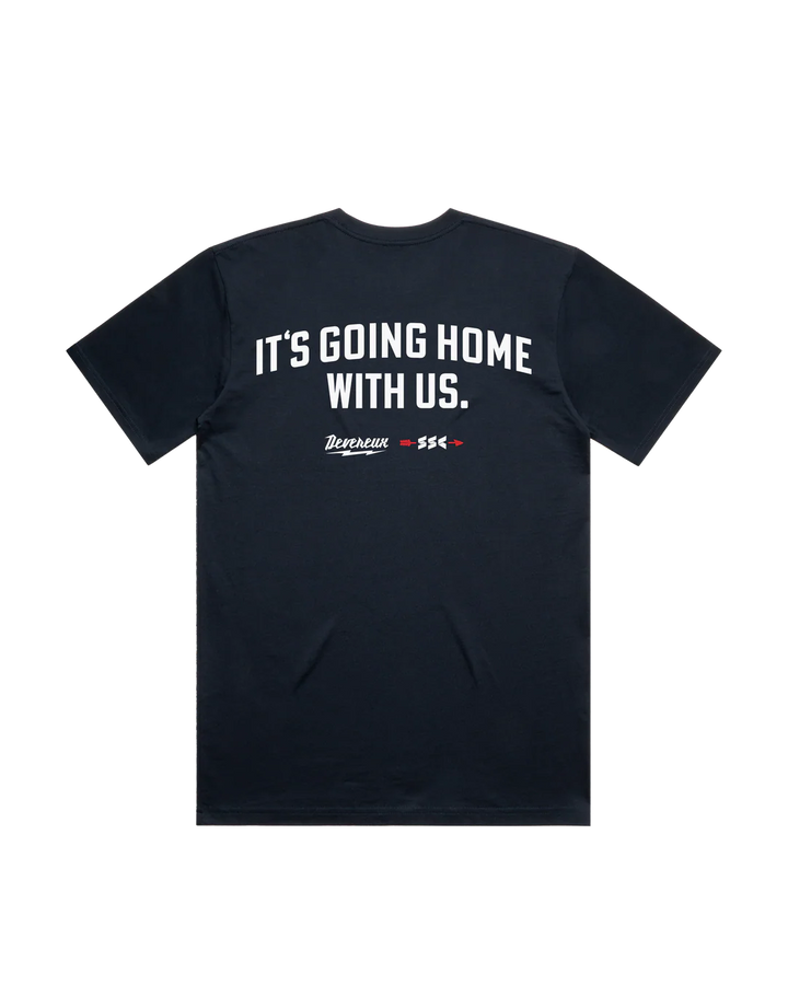 Sugarloaf x Devereux Coming Home Tee 075362010-NAVY