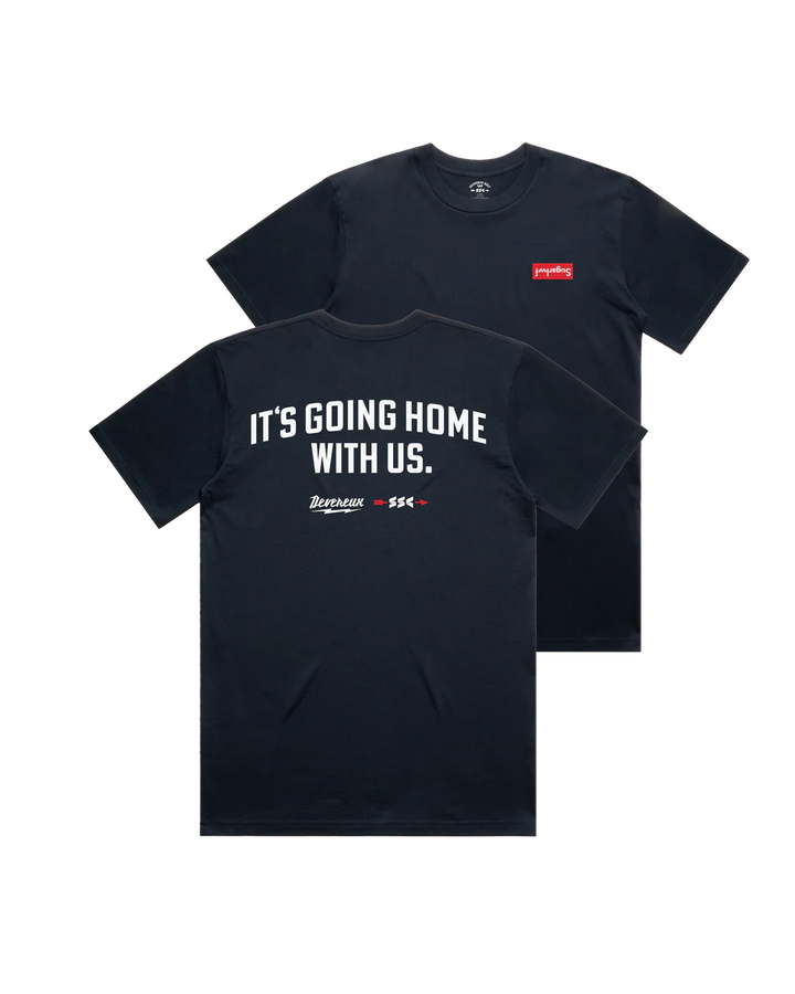 Sugarloaf x Devereux Coming Home Tee 075362010-NAVY