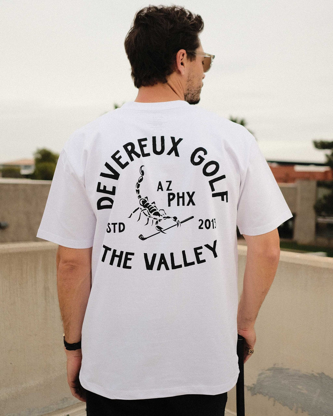 Scorpion Golfer Tee 075352001-WHITE