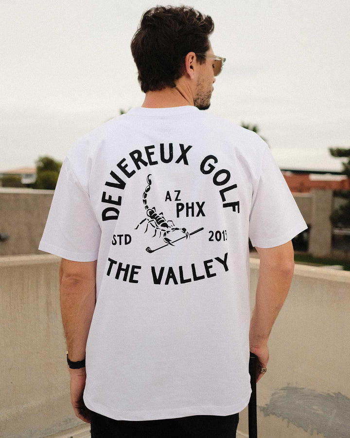 Scorpion Golfer Tee 075352001-WHITE