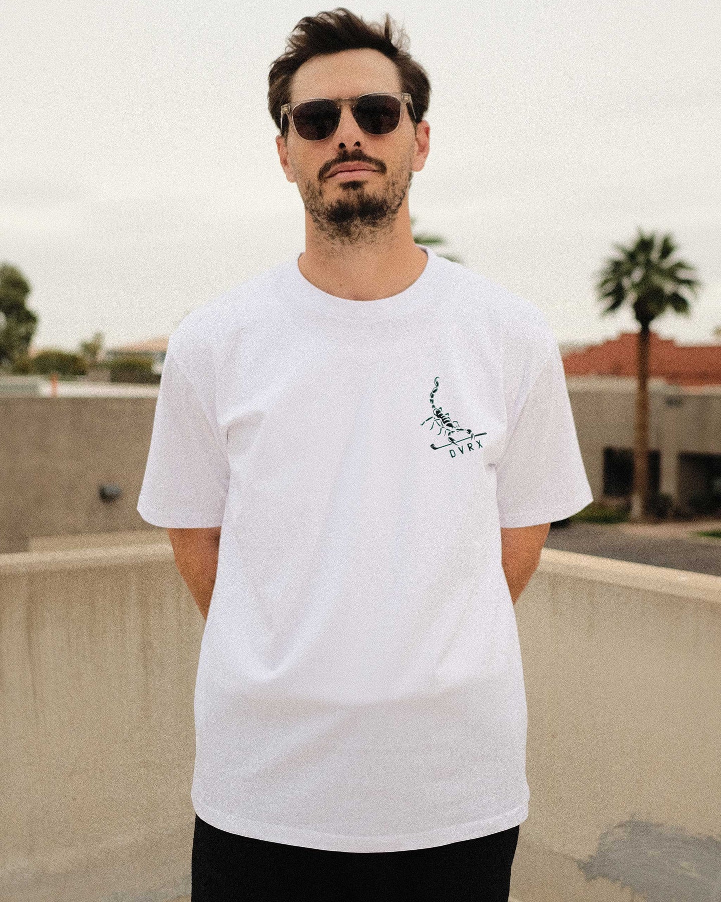 Scorpion Golfer Tee 075352001-WHITE