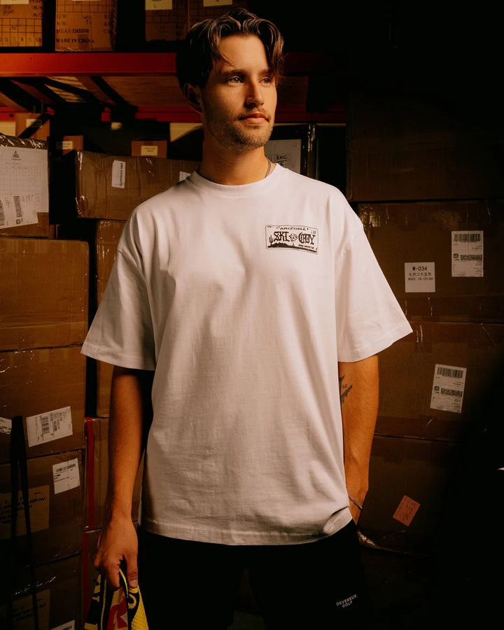 Skull Caddie Tour Truck Tee 075354003-WHITE