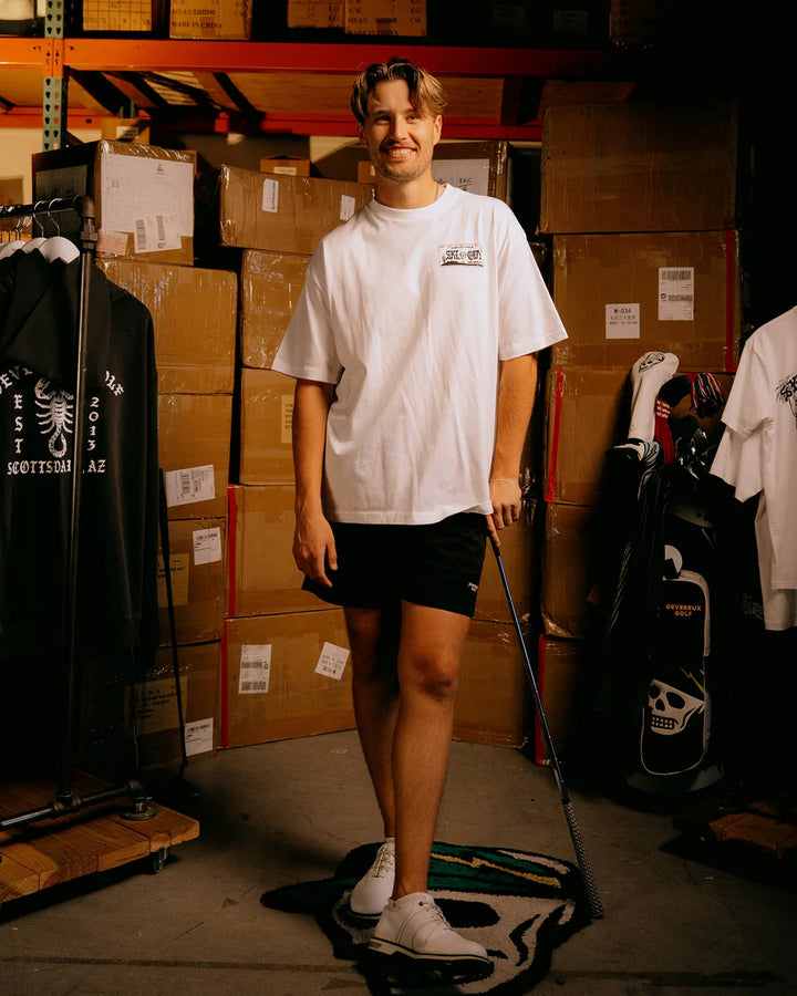 Skull Caddie Tour Truck Tee 075354003-WHITE