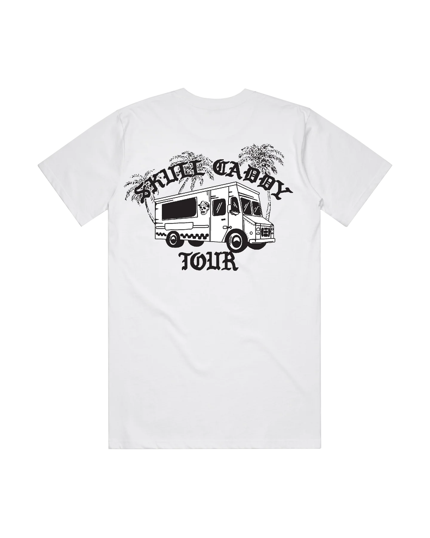Skull Caddie Tour Truck Tee 075354003-WHITE
