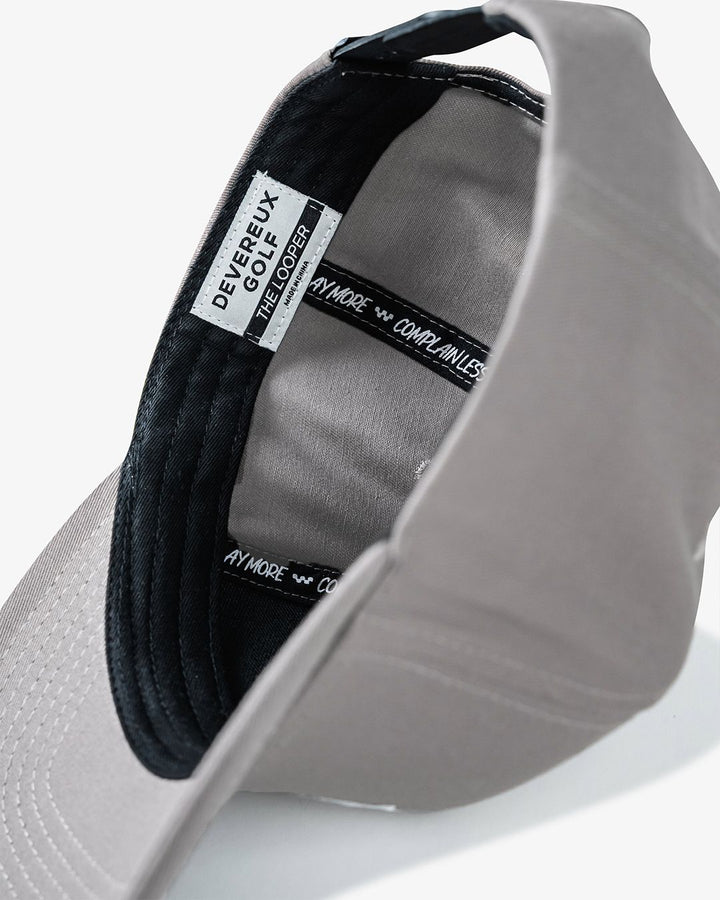 A Player Skull Caddy Hat 075362822-LIGHT GREY