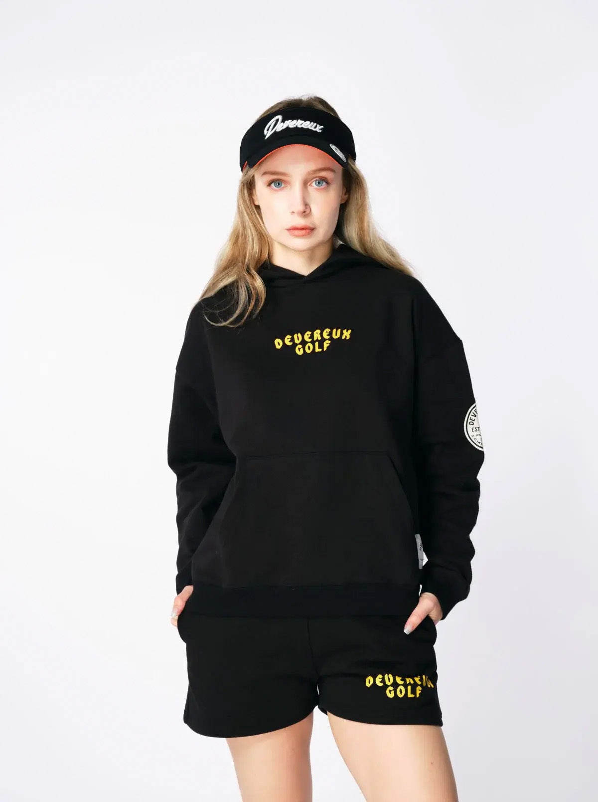 WOMEN スエットフーディー 763472092 YELLOW