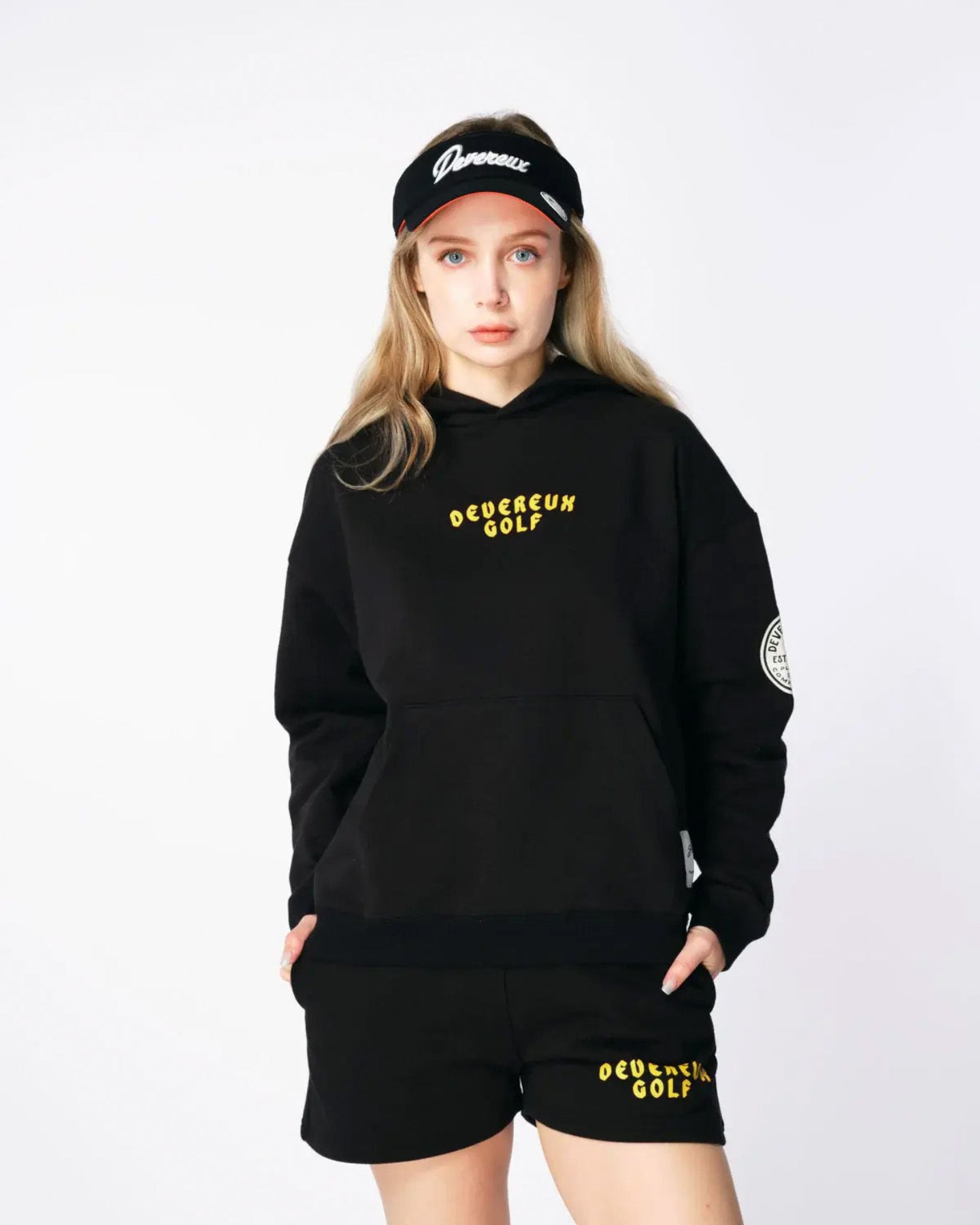 WOMEN スエットフーディー 763472092 YELLOW