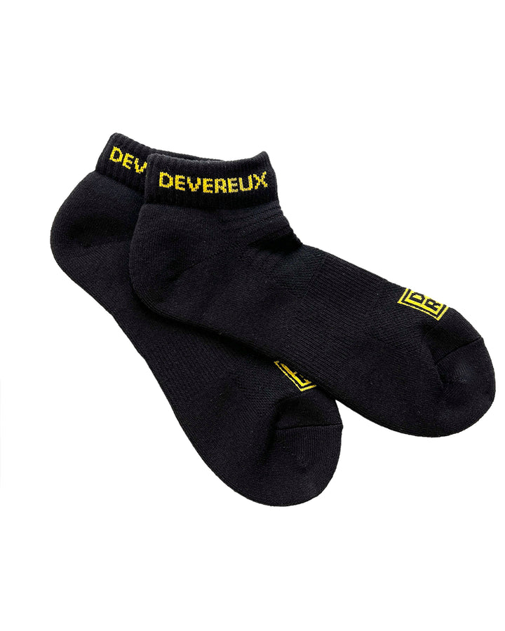 WOMEN HEEL PROTECT SHORT Socks 763472807-BLACK