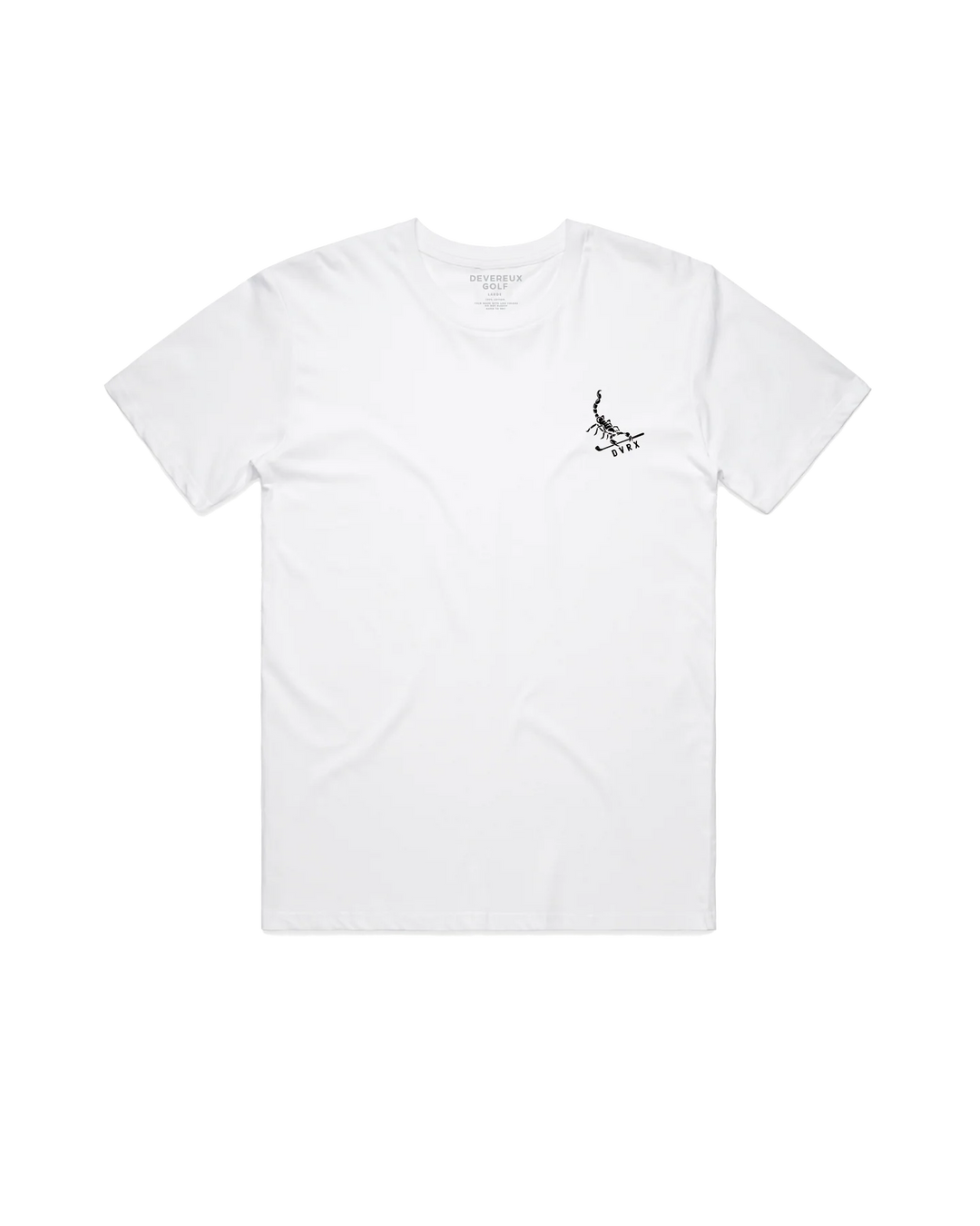 Scorpion Golfer Tee 075352001-WHITE