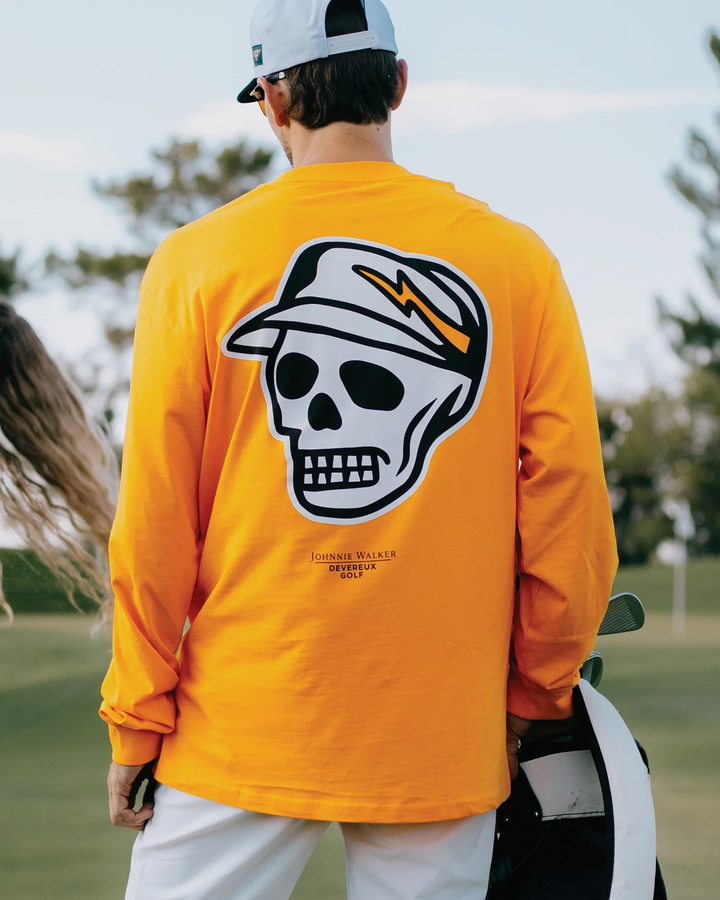 Johnnie Walker Golf Long Sleeve Tee 763532001-GOLD