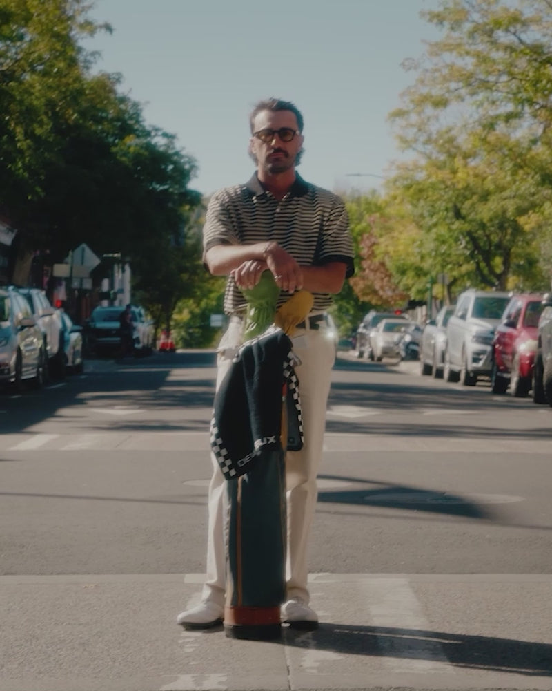 ○★新品未使用　DEVEREUX GOLF　チェッカーニット　M　ブラック DEVEREUX JAPAN OFFICIAL ONLINE STORE | デヴァロージャパン公式