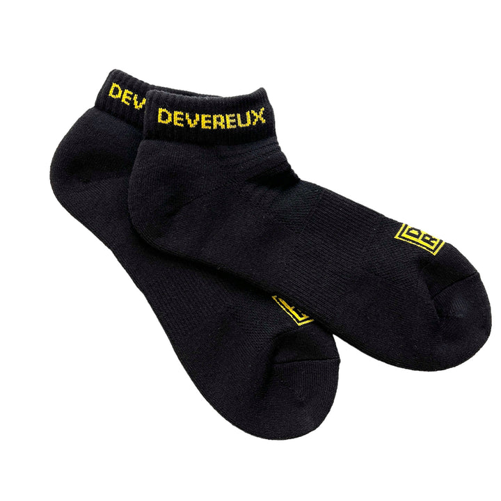 WOMEN HEEL PROTECT SHORT Socks 763472807-BLACK