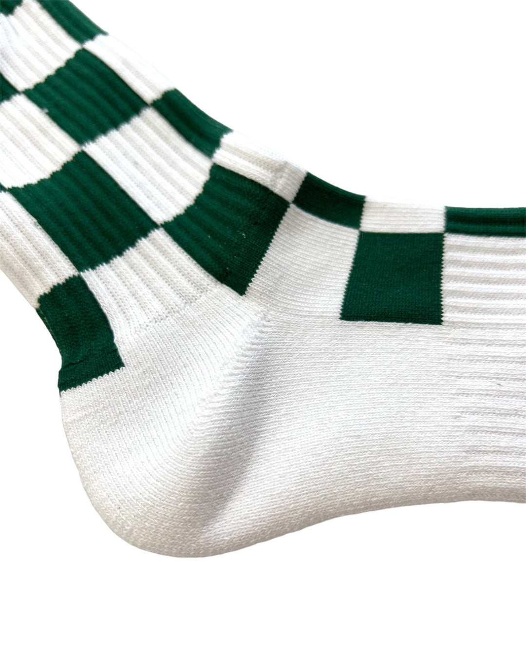 WOMEN FLAG CHECK REGULAR Socks 763472806-WHITE/GREEN