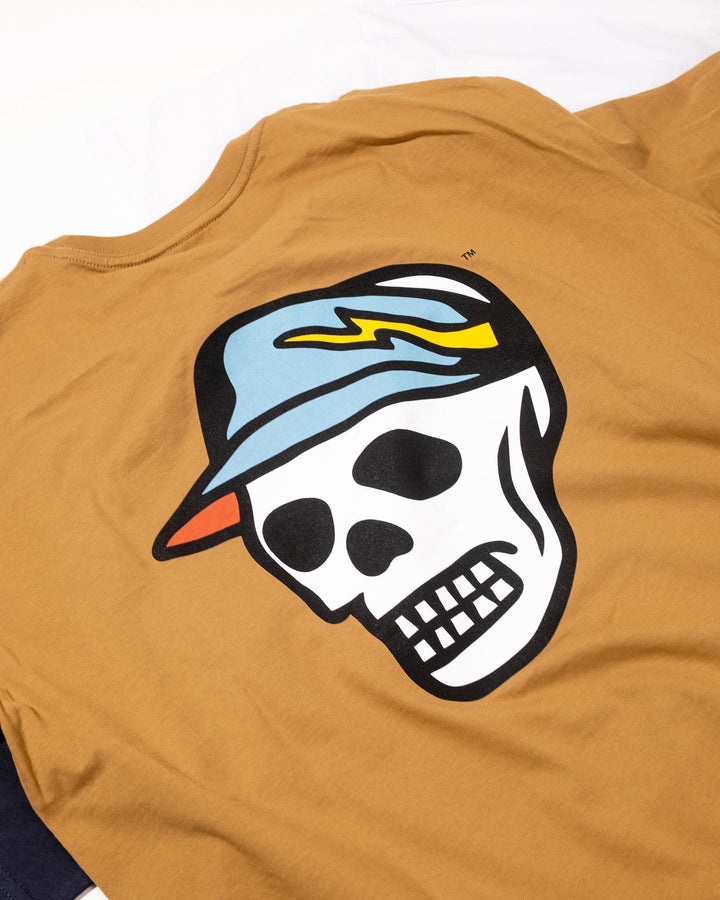 Skull Icon Tee 763334025 CAMEL